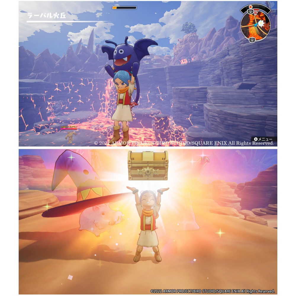 【台灣公司現貨】任天堂 NS Switch 勇者鬥惡龍 尋寶探險團：藍色眼眸與天空羅盤-中文版◆數位特典 [夢遊館]-細節圖5