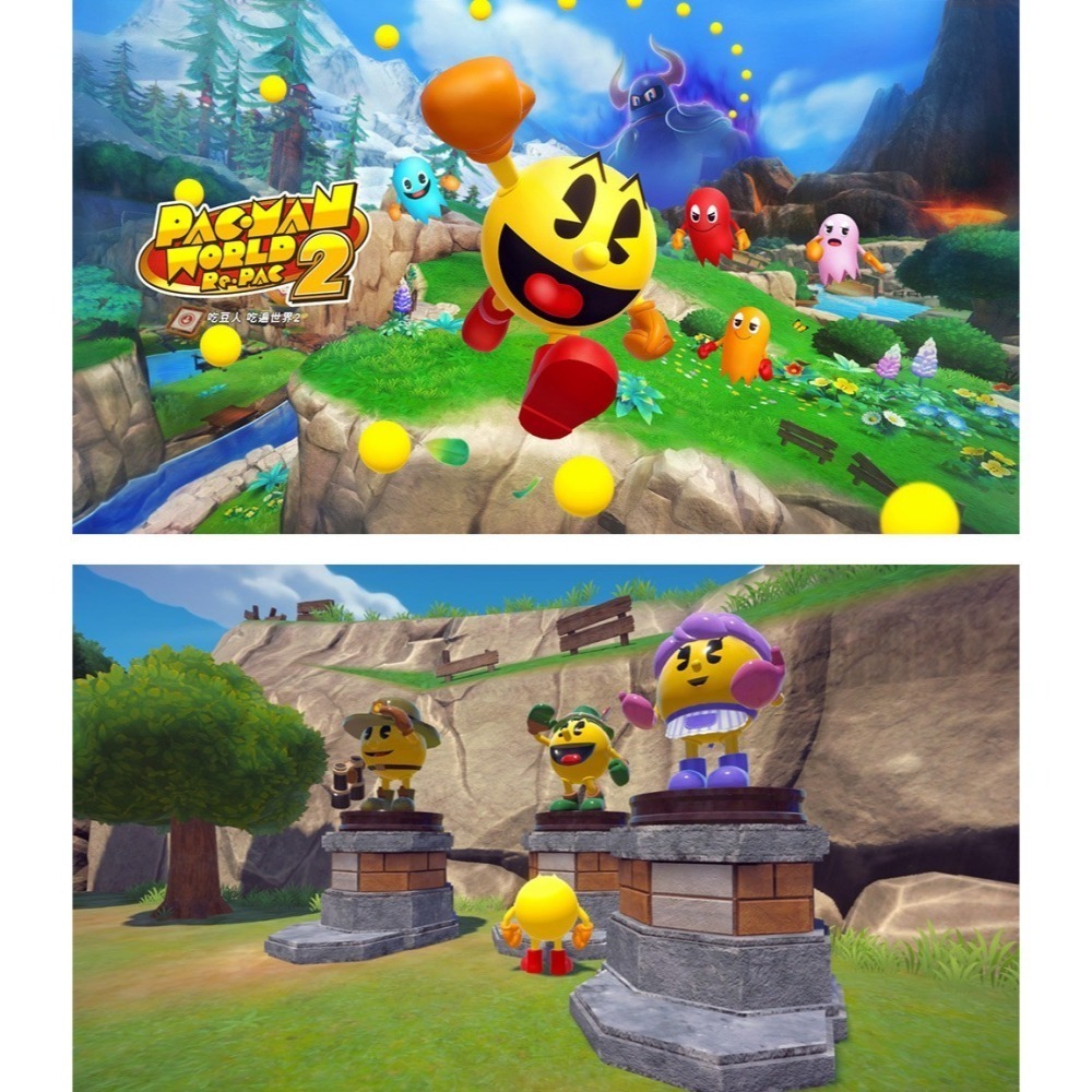 【全新台灣公司現貨】任天堂NS Switch 吃豆人 吃遍世界2 Pac-Man World 2-中文版-細節圖4