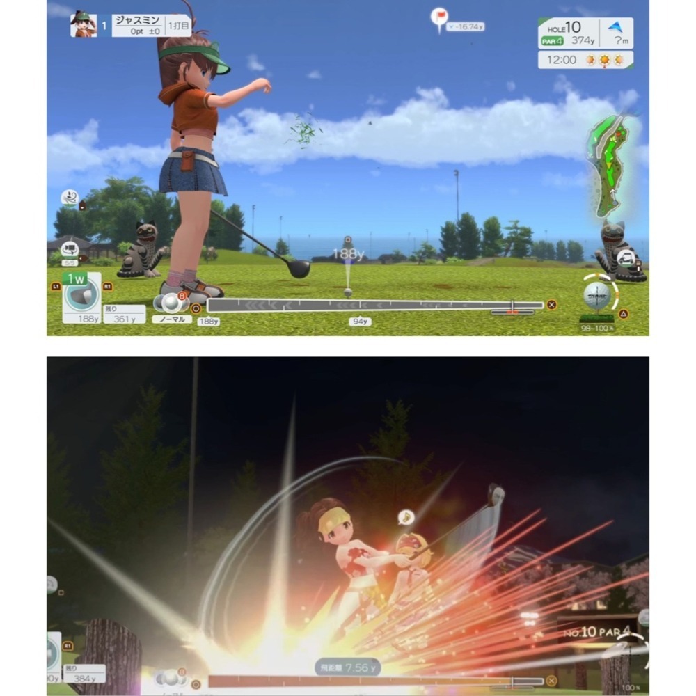 【現貨台灣公司貨】任天堂NS Switch 全民高爾夫 環球之旅-中文版●加碼贈特製電繡章 [夢遊館]-細節圖4