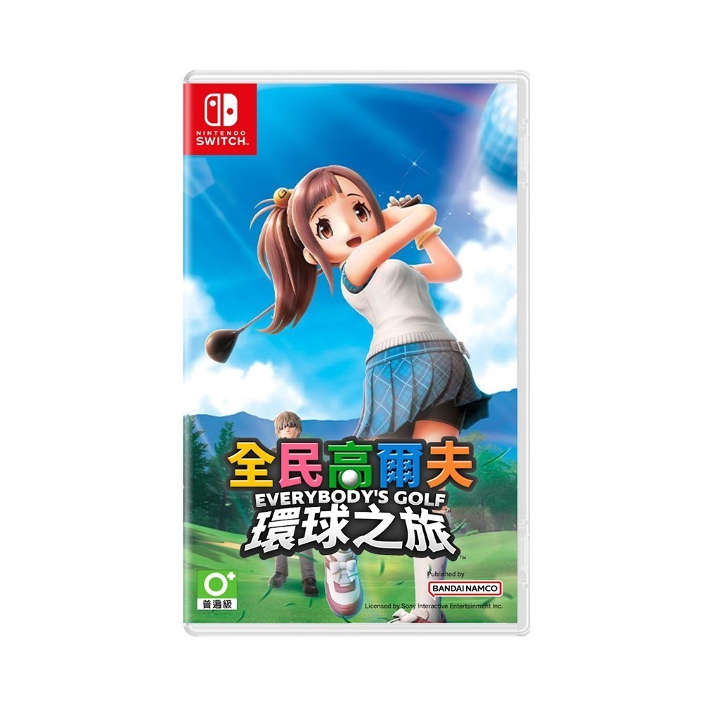 【現貨台灣公司貨】任天堂NS Switch 全民高爾夫 環球之旅-中文版●加碼贈特製電繡章 [夢遊館]-細節圖7