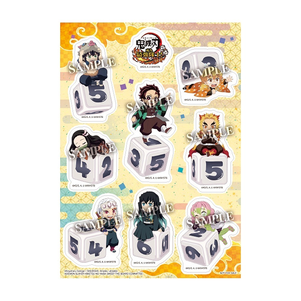 【全新現貨 原廠特典】 鬼滅之刃 火之神血風譚 襧豆子木箱 便條紙  貼紙  炭治郎 善逸 香奈乎-規格圖4