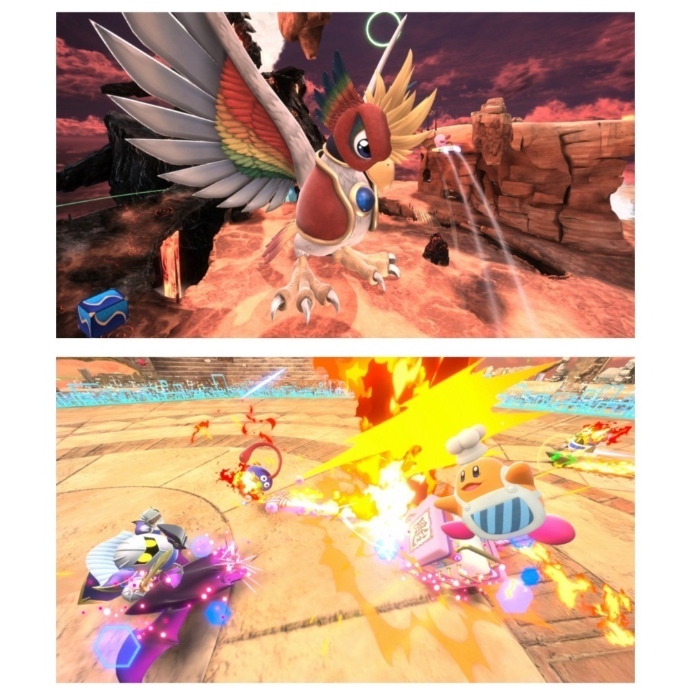 【全新台灣公司貨】任天堂 NS2 Switch 2 卡比的馭天飛行者 -中文版 (星之卡比)●贈登山扣+生日快樂資料夾-細節圖5