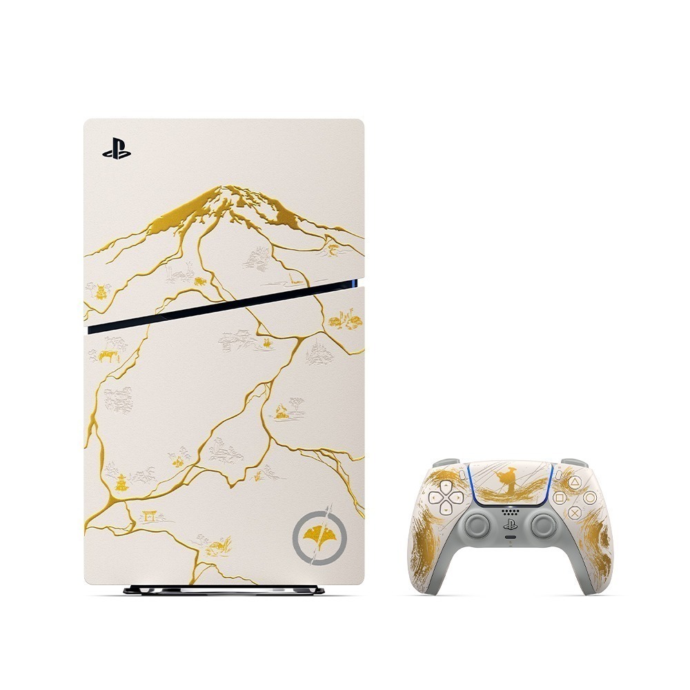 【現貨刷卡附發票】PlayStation5 PS5 Slim輕型光碟主機《羊蹄山戰鬼》黃金限量版 特仕同梱組-細節圖3