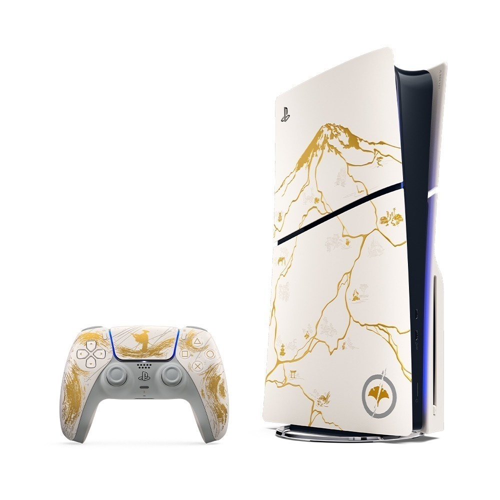 【現貨刷卡附發票】PlayStation5 PS5 Slim輕型光碟主機《羊蹄山戰鬼》黃金限量版 特仕同梱組-細節圖4