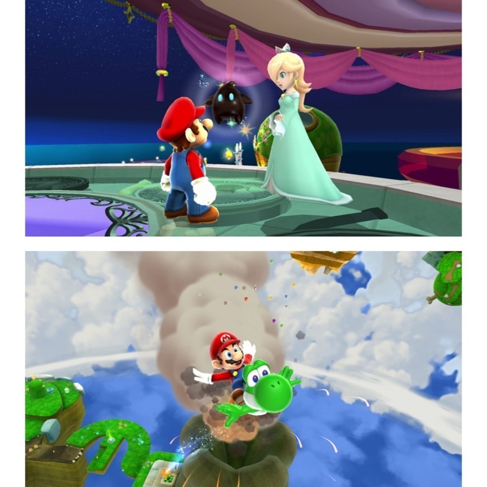 【全新台灣公司現貨】任天堂NS Switch 超級瑪利歐銀河+超級瑪利歐銀河2-中文版 主題鑰匙圈-細節圖5