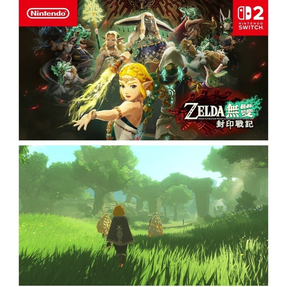 【全新台灣公司現貨】NS2 Switch2 薩爾達無雙 封印戰記 -中文版-細節圖3