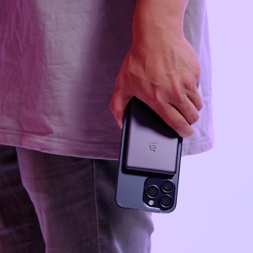 ADAM 亞果元素 GRAVITY C5 5000mAh超薄型磁吸行動電源 (有標示Wh 可上飛機)-細節圖5