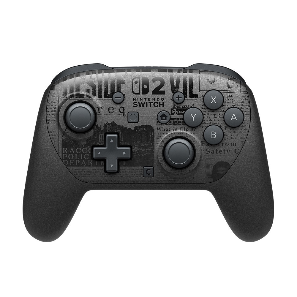 【全新台灣公司現貨】任天堂 NS2 Switch2 惡靈古堡9 安魂曲 特仕版 Pro 無線震動 控制器-細節圖5