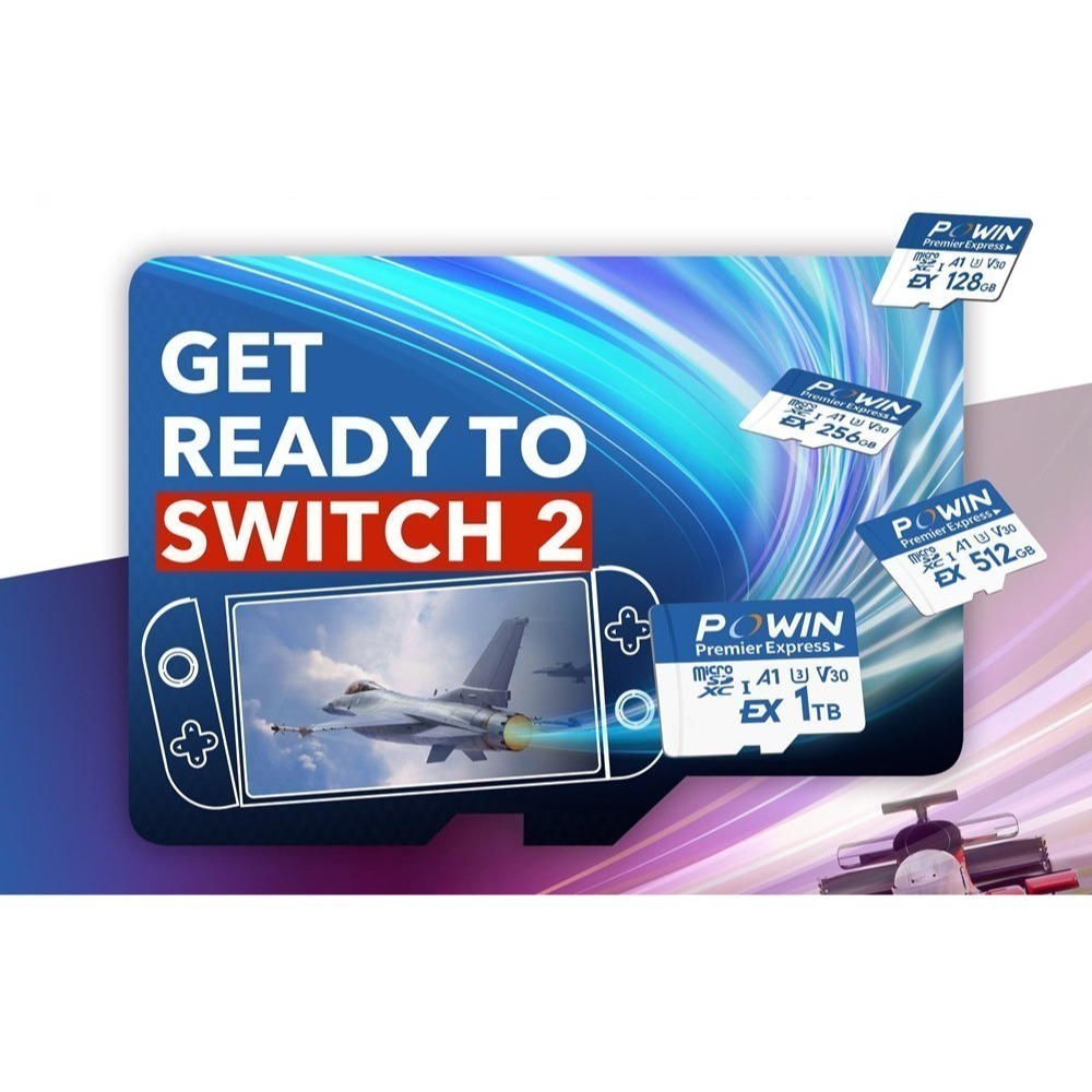 【台灣製造 NS2 switch2專用】Powin 寶威 microSD EXPRESS記憶卡 512GB ●贈收納盒-細節圖7