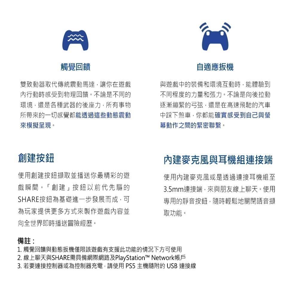 【台灣公司現貨發票1年保】PS5 DualSense 無線控制器 原神 限量特仕版●贈果凍保護套+貓爪類比套-細節圖8