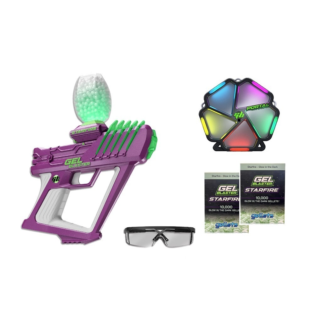 【現貨附發票】美國 Gel Blaster StarFire夜光凝膠彈玩具槍 電動連發水彈 夜光彈 聖誕節 交換禮物-細節圖2