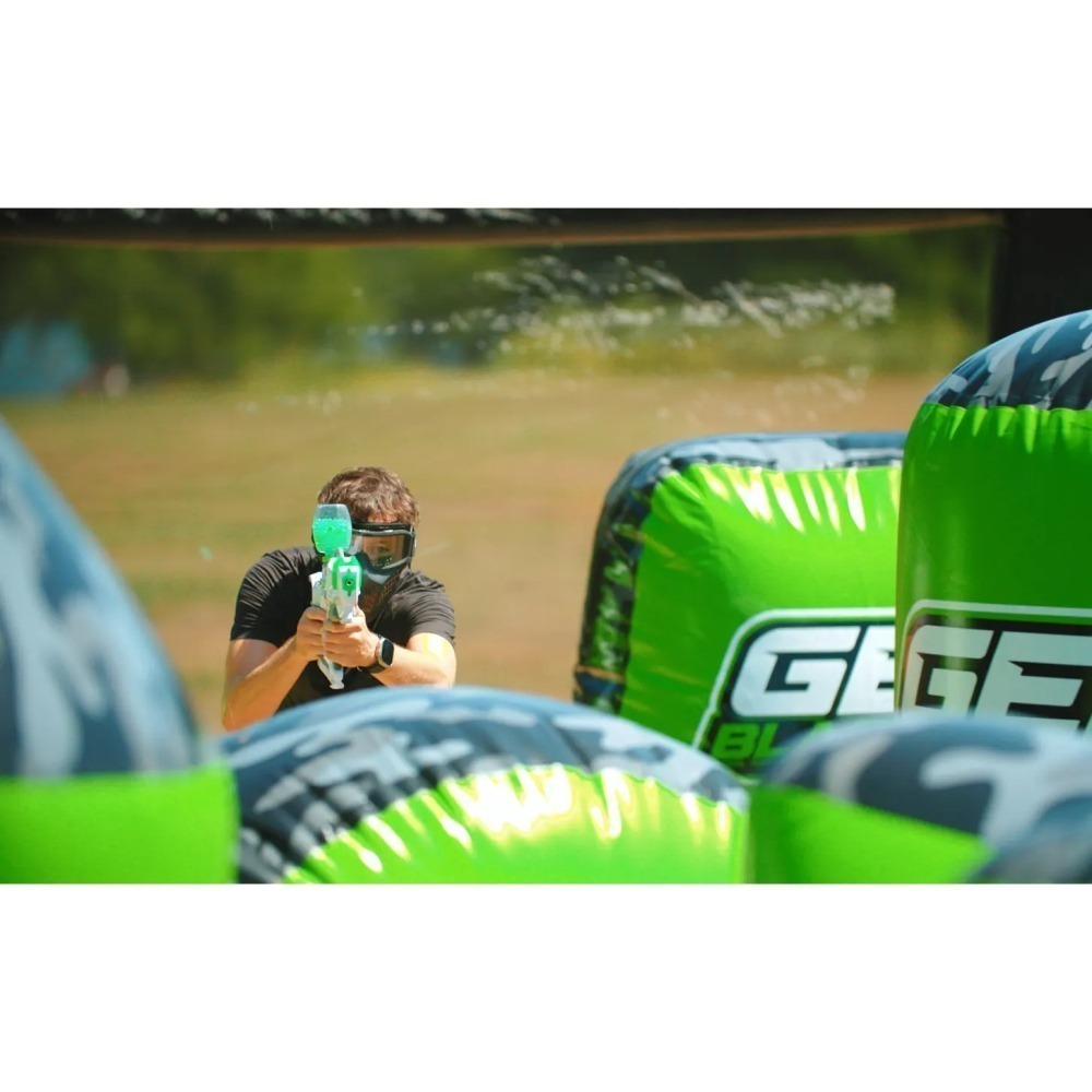 全新出清 美國 Gel Blaster 充氣 戶外 掩體牆 真人CS野戰 吃雞 水彈槍 射擊遊戲 充氣障礙物 氣模-細節圖3