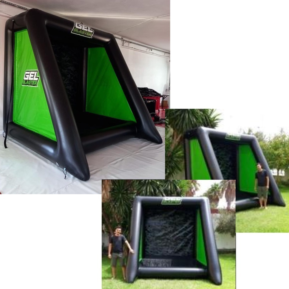 全新出清 美國 Gel Blaster 充氣 戶外 掩體牆 真人CS野戰 吃雞 水彈槍 射擊遊戲 充氣障礙物 氣模-規格圖9