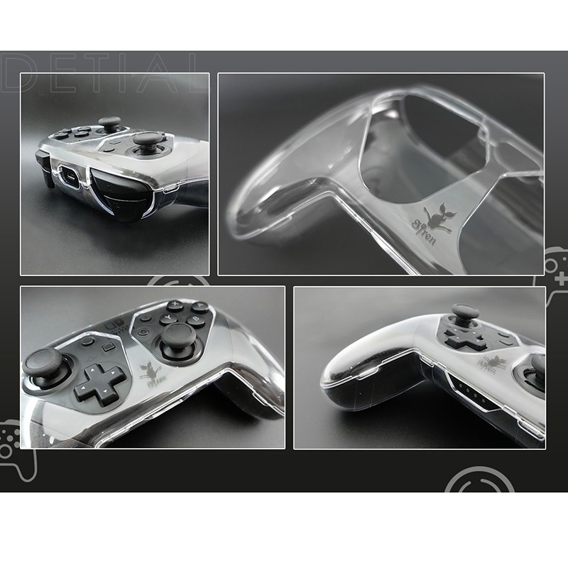 【現貨 特典】Siren 任天堂 Switch Pro控制器 晶透保護殼 (WL-NS-001)-細節圖5