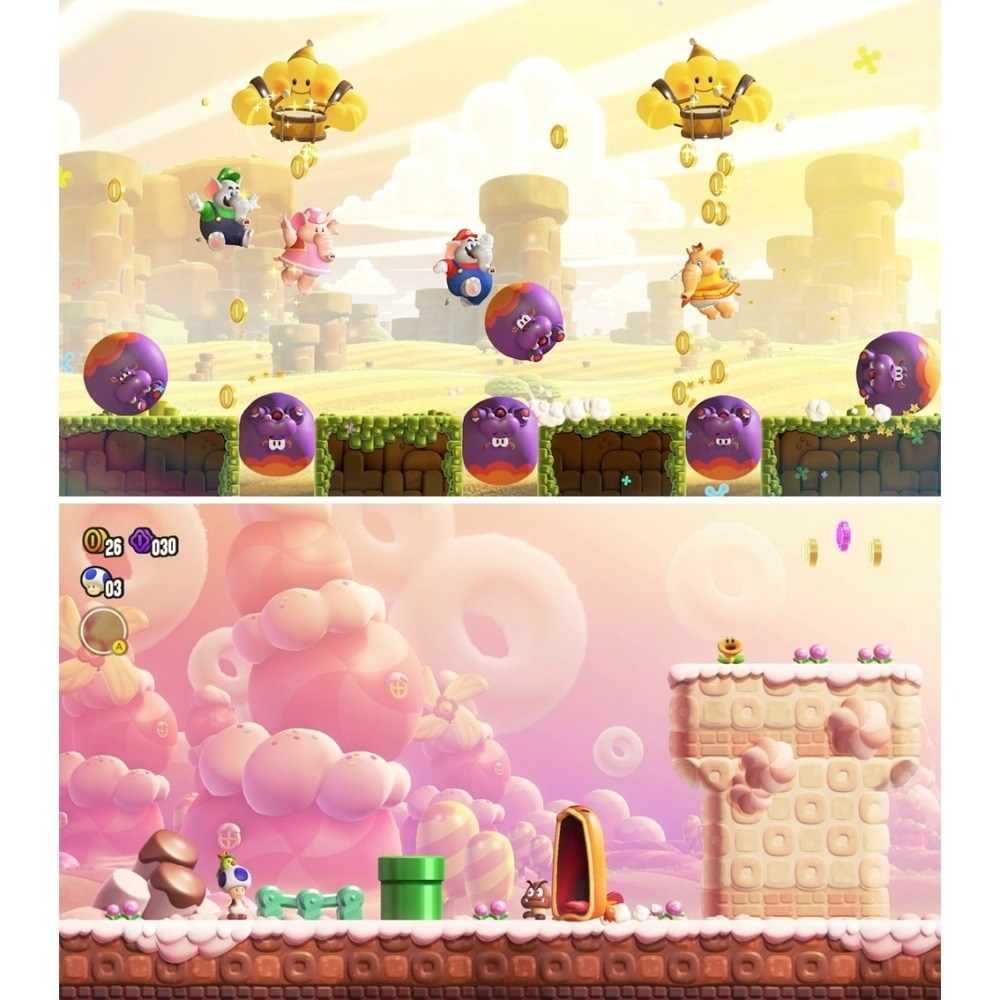 【3/26發售】任天堂 NS2 Switch2 瑪利歐兄弟 驚奇 + 同遊鈴鈴公園-中文版 [夢遊館]-細節圖5