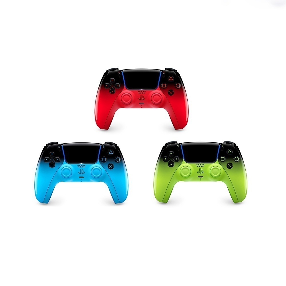 【全新台灣公司現貨】SONY PS5原廠 DualSense 無線控制器 電音紅 混音綠 韻律藍 [夢遊館]-細節圖2