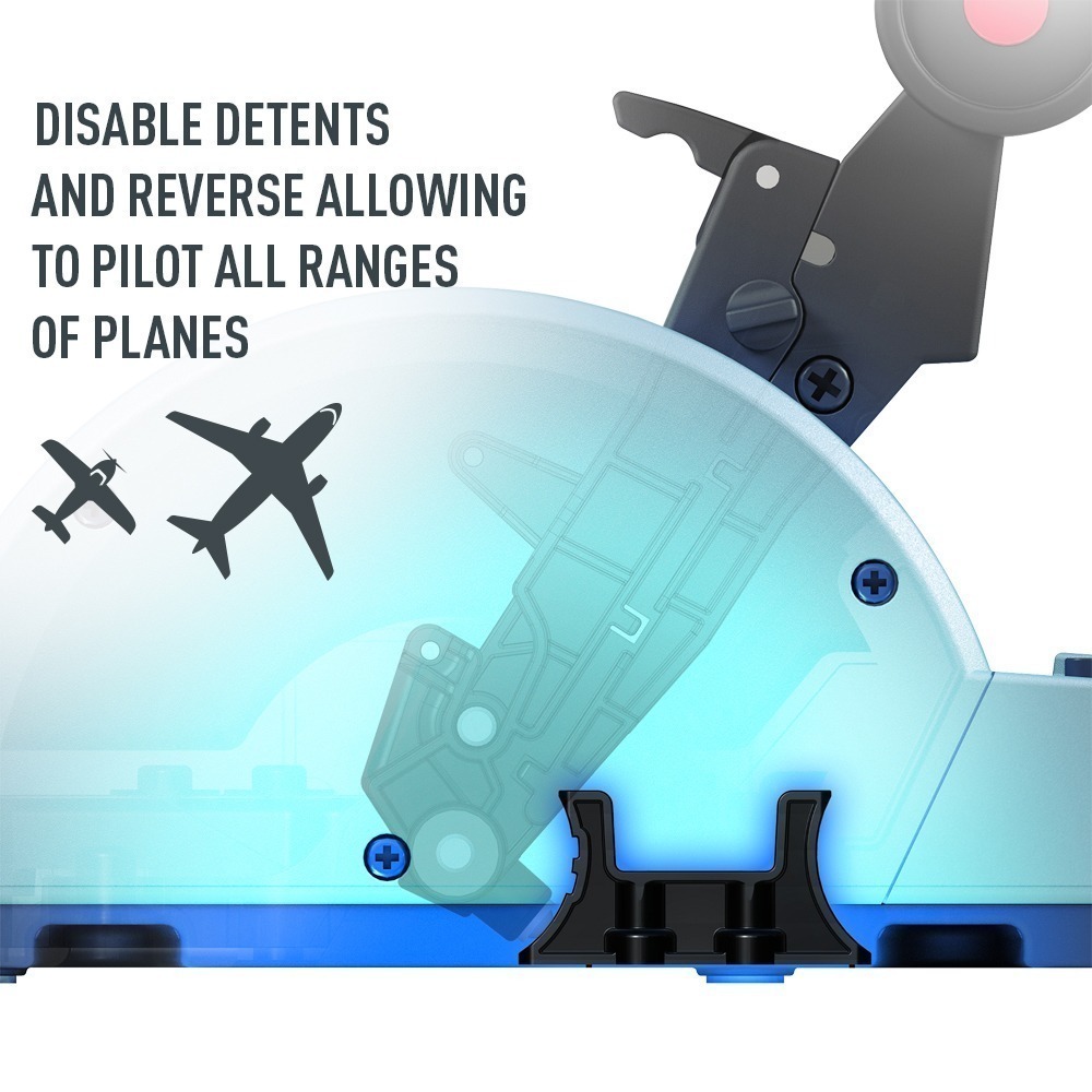 THRUSTMASTER 圖馬思特 TCA Quadrant Airbus Edition 空中巴士 節流閥/油門-細節圖7
