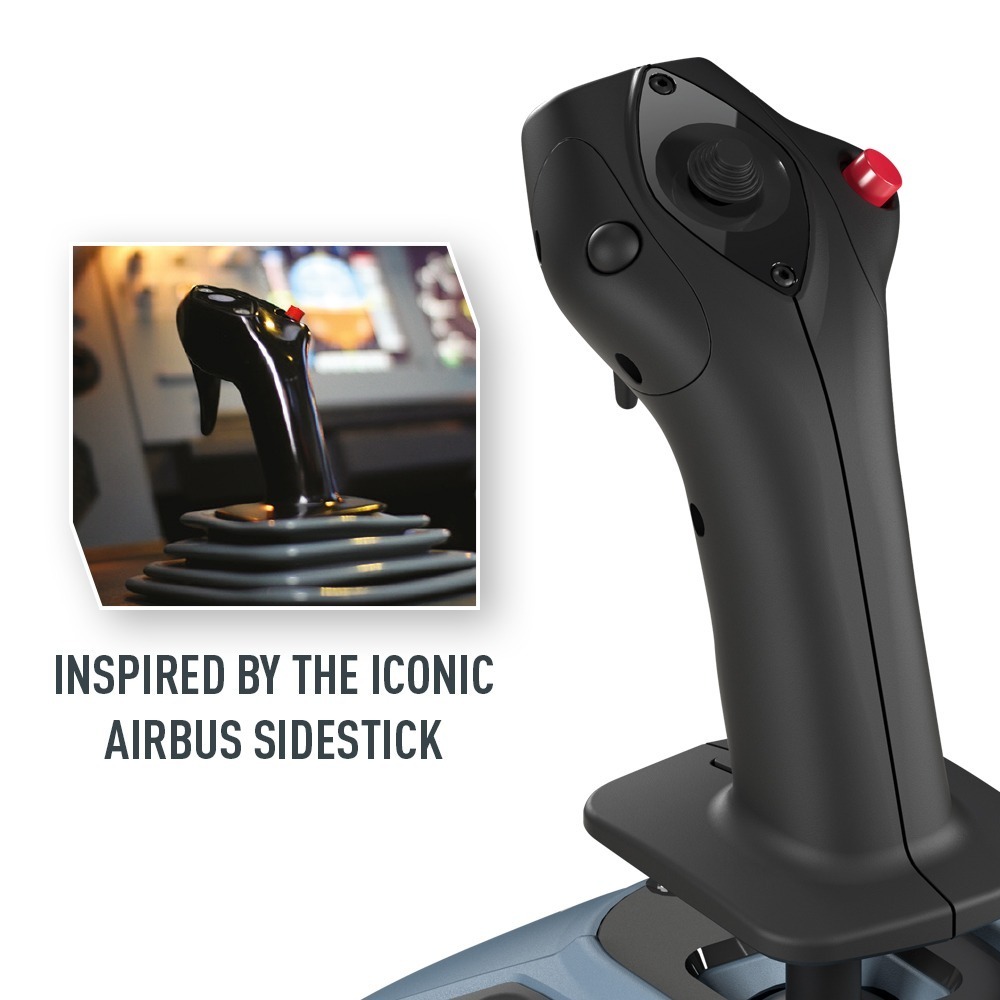 THRUSTMASTER 圖馬思特 TCA Officer Pack Airbus Edition 空中巴士飛行搖桿組-細節圖3