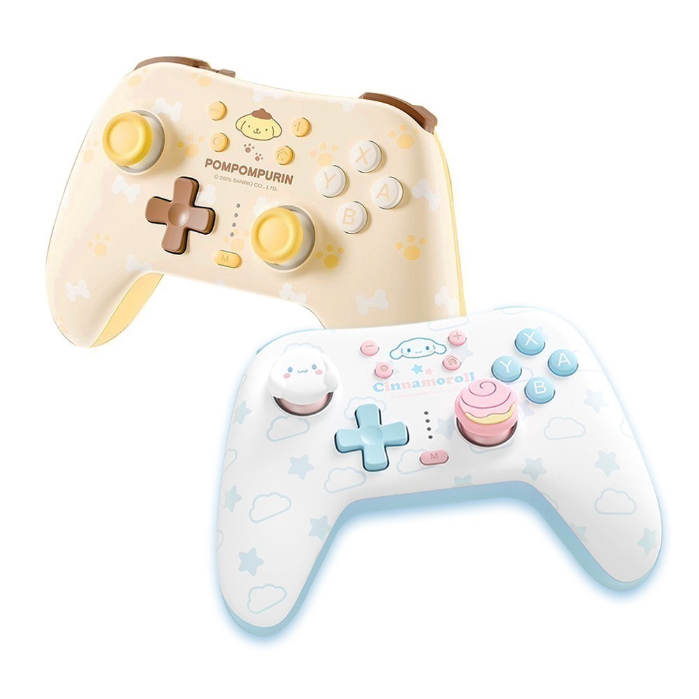 【全新現貨發票】極想 NS2 Switch2 三麗鷗 布丁狗 大耳狗 無線手把 無線控制器 (支援PC/iOS/安卓)-細節圖2