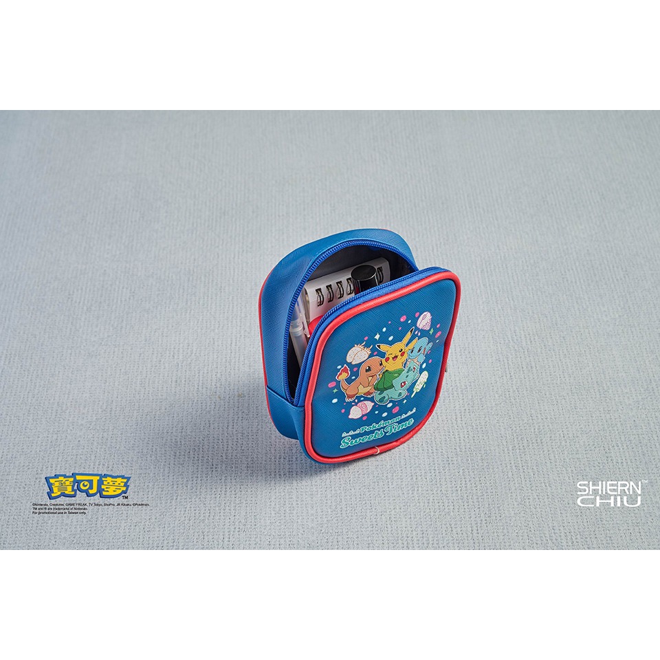 【全新現貨正版原廠授權特典】 寶可夢 口袋收納包 皮卡丘 伊布 7-11 Pokémon 妙蛙種子 傑尼龜-細節圖5