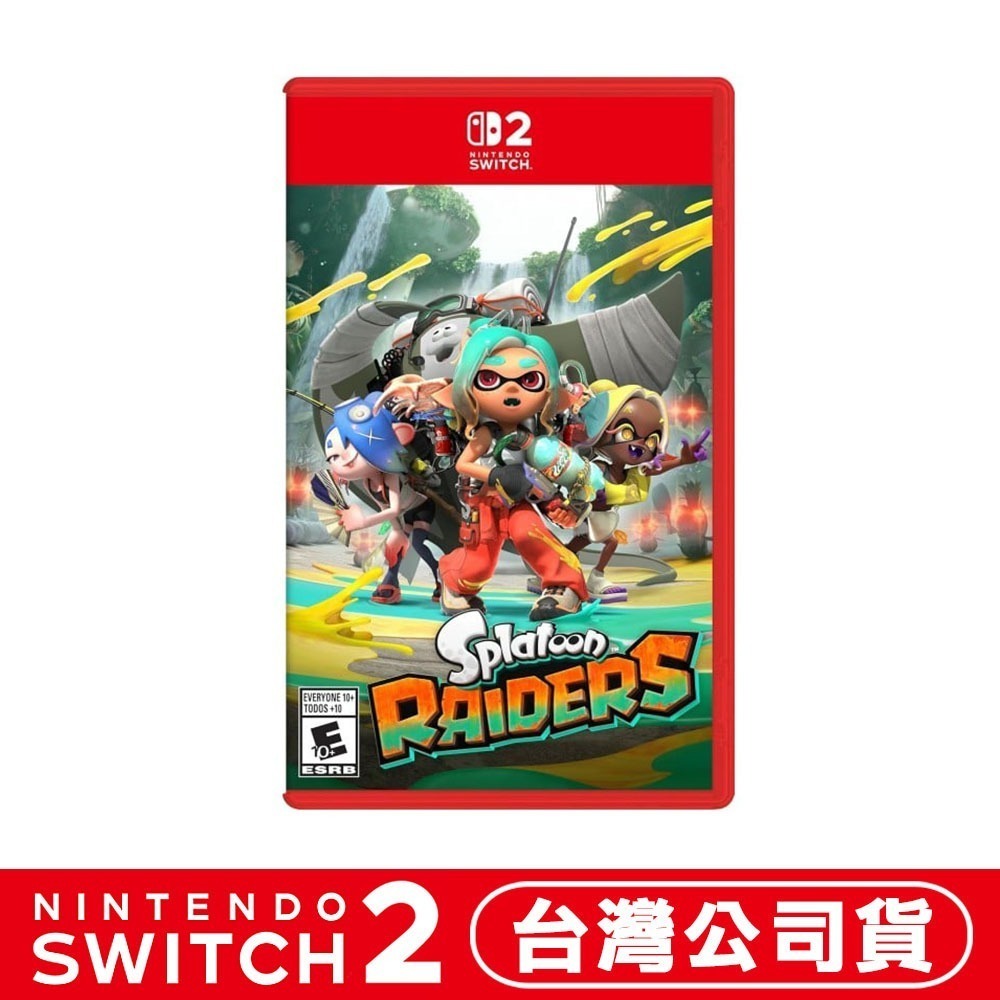 【7/23發售】任天堂 NS2 Switch2 斯普拉遁 塗擊隊-中文版 [夢遊館] 漆彈大作戰 Splatoon-細節圖8