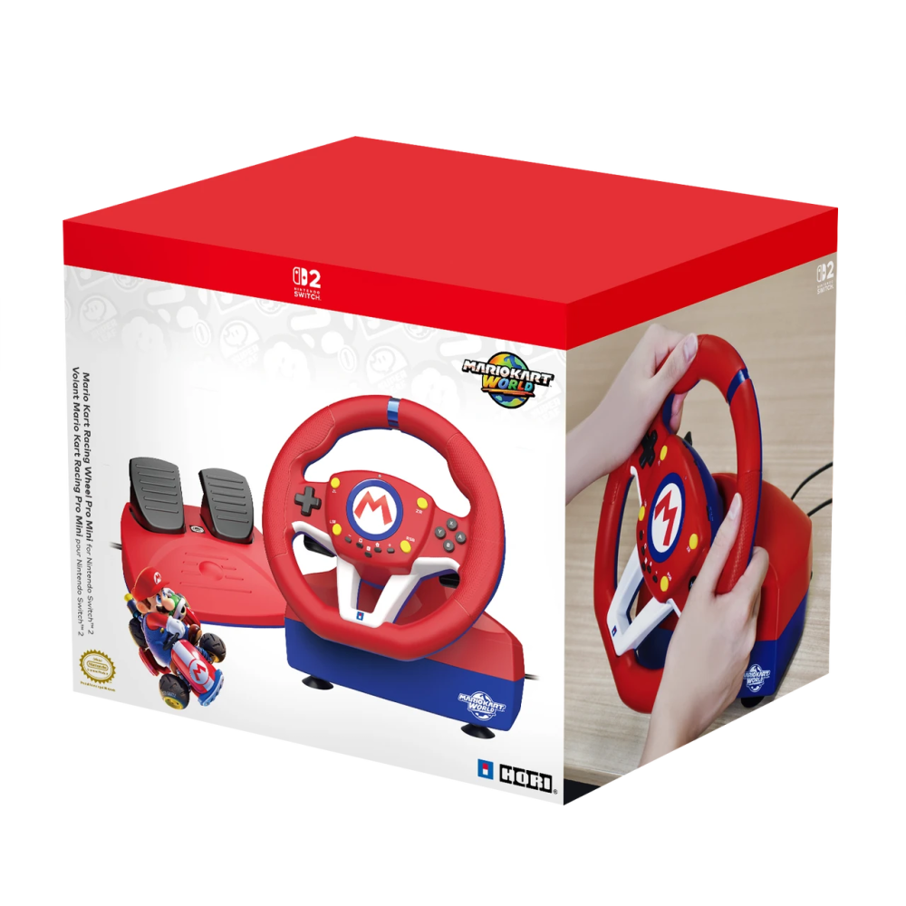 【現貨】HORI NS2/NS Switch/ PC 瑪利歐賽車方向盤Pro Mini_NSX 122A 任天堂授權-細節圖5