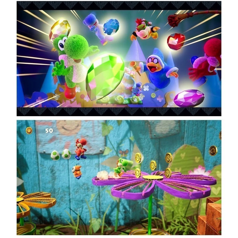 【現貨】任天堂 NS Switch 耀西的手工世界 -中文版[夢遊館] 同樂 家庭遊戲-細節圖5