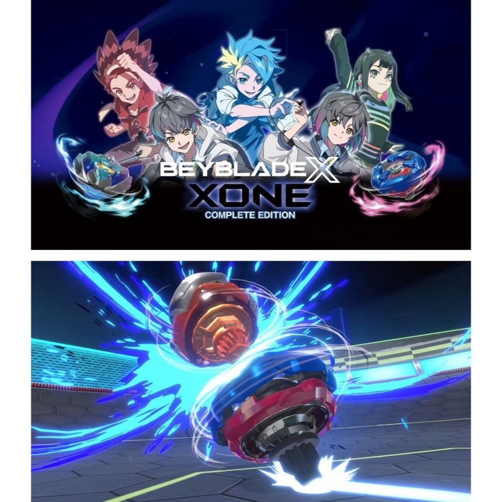 【全新現貨】任天堂 NS Switch 戰鬥陀螺 X XONE-中文完整版 [夢遊館] 忍者刺刀4-60LF 戰刃貼紙-細節圖5