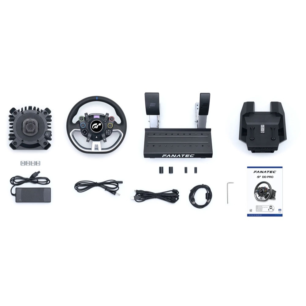 【全新現貨】FANATEC Gran Turismo DD Pro QR2 5NM GT特仕版 直驅方向盤+雙踏板套組-細節圖7