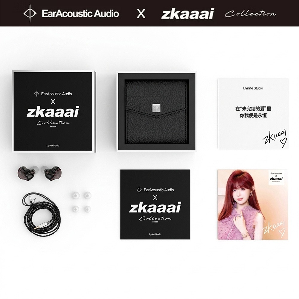 【全新現貨】麗弦 銀天使 x zkaaai Cipher 3.5mm 電競入耳式 聯名限定款耳機[夢遊館]-細節圖4