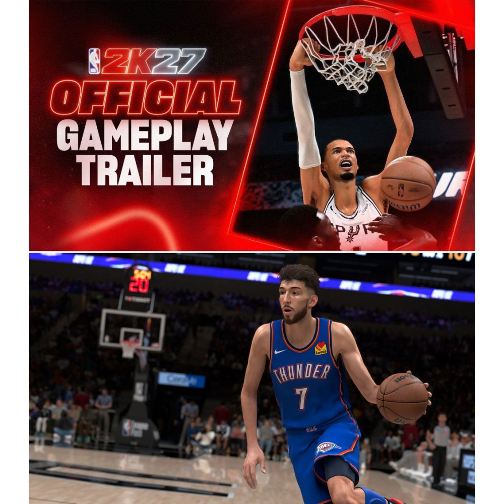 【9/4發售】PS5 NBA 2K27-中文版 [夢遊館]維克托 外星人 籃球 運動 WNBA-細節圖3