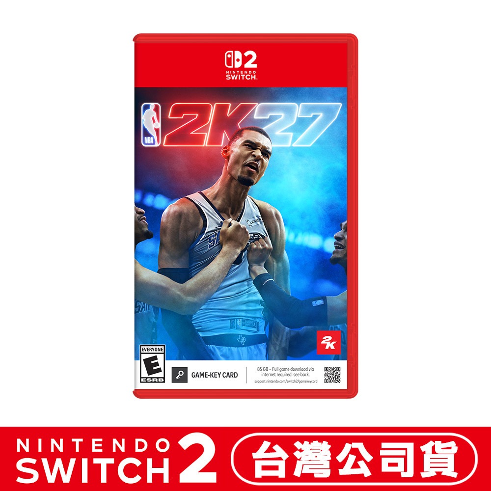 【9/4發售】任天堂 NS2 Switc2 NBA 2K27-中文版(鑰匙卡)[夢遊館]維克托 外星人 籃球 運動-細節圖6
