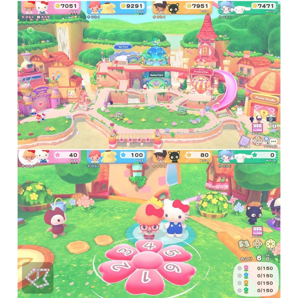 【10/29發售】任天堂 NS Switch Hello Kitty 派對樂園-中文版[夢遊館]-細節圖6