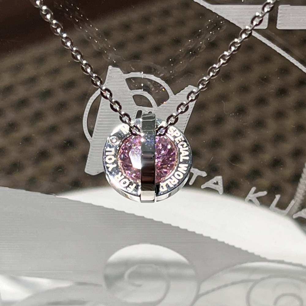 [米格MiGO]純鋼項鍊 愛的星球-SP367-細節圖5