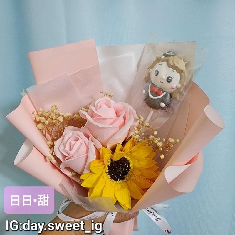 日日•甜❤️ 畢業花束 造型馬林糖花束 果汁馬林糖 畢業季限定販售-細節圖2