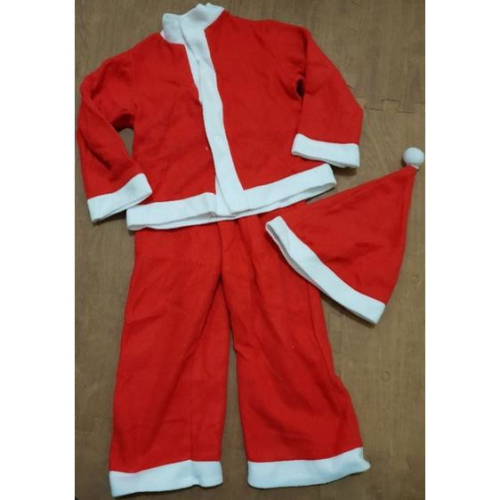 全新 日本 千趣會 聖誕老公公 兩件式 衣服 造型衣服