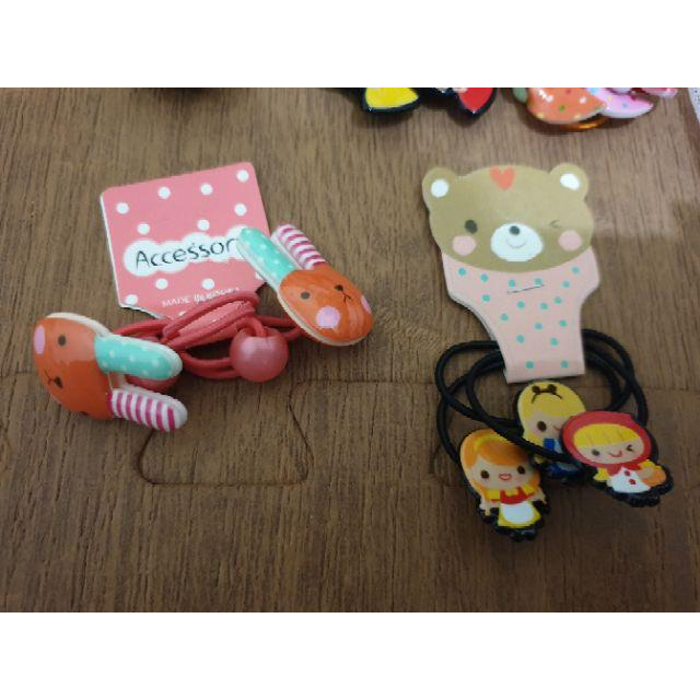 【現貨】韓國製 白雪 公主 兔子 愛麗絲 髮束 髮圈 絲巾 手帕 領巾-細節圖3