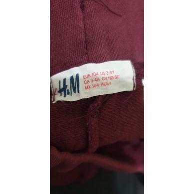 全新 auden hud  H&M 運動褲 棉褲 刷毛褲-細節圖4