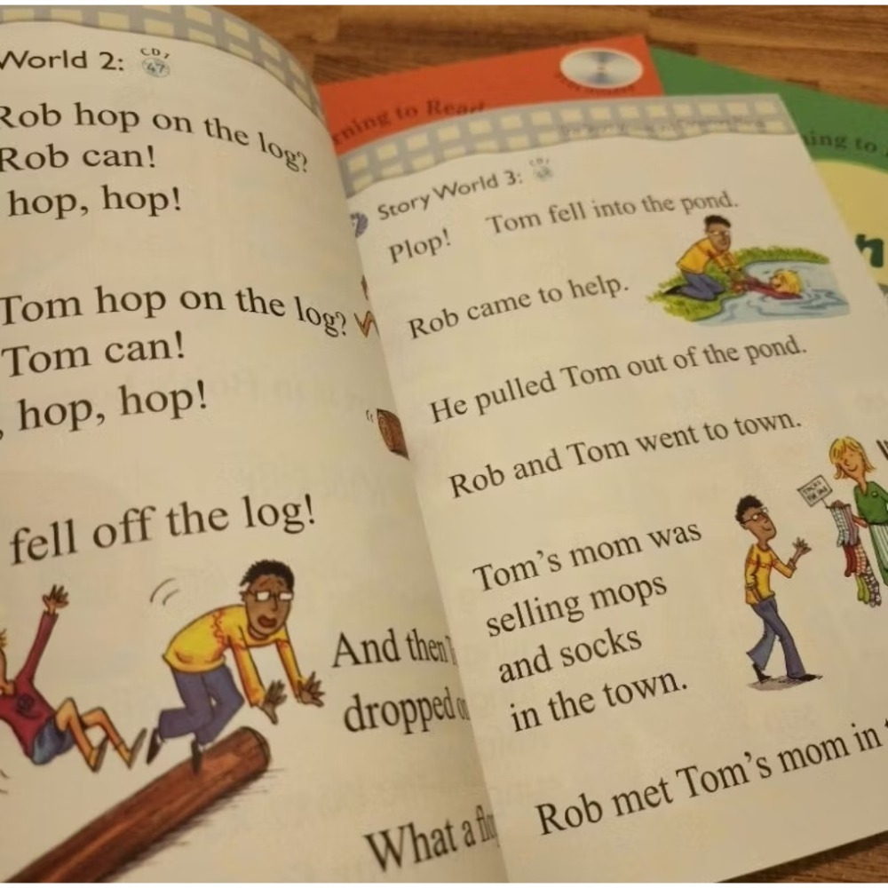 [現貨]全新 Phonics 自然發音 英文課本 學習書 練習冊  KRC language-細節圖4