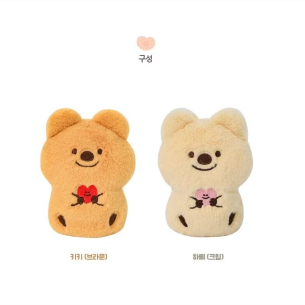 KiKi Quokka淚之女王金智媛同款 韓國文創卡通 Quokka 短尾矮袋鼠 毛絨公仔 可微波 暖手寶 暖包-細節圖3