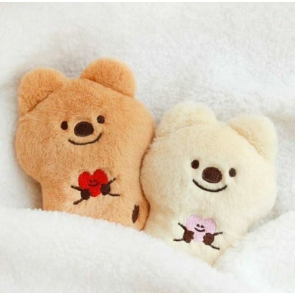 KiKi Quokka淚之女王金智媛同款 韓國文創卡通 Quokka 短尾矮袋鼠 毛絨公仔 可微波 暖手寶 暖包-細節圖4