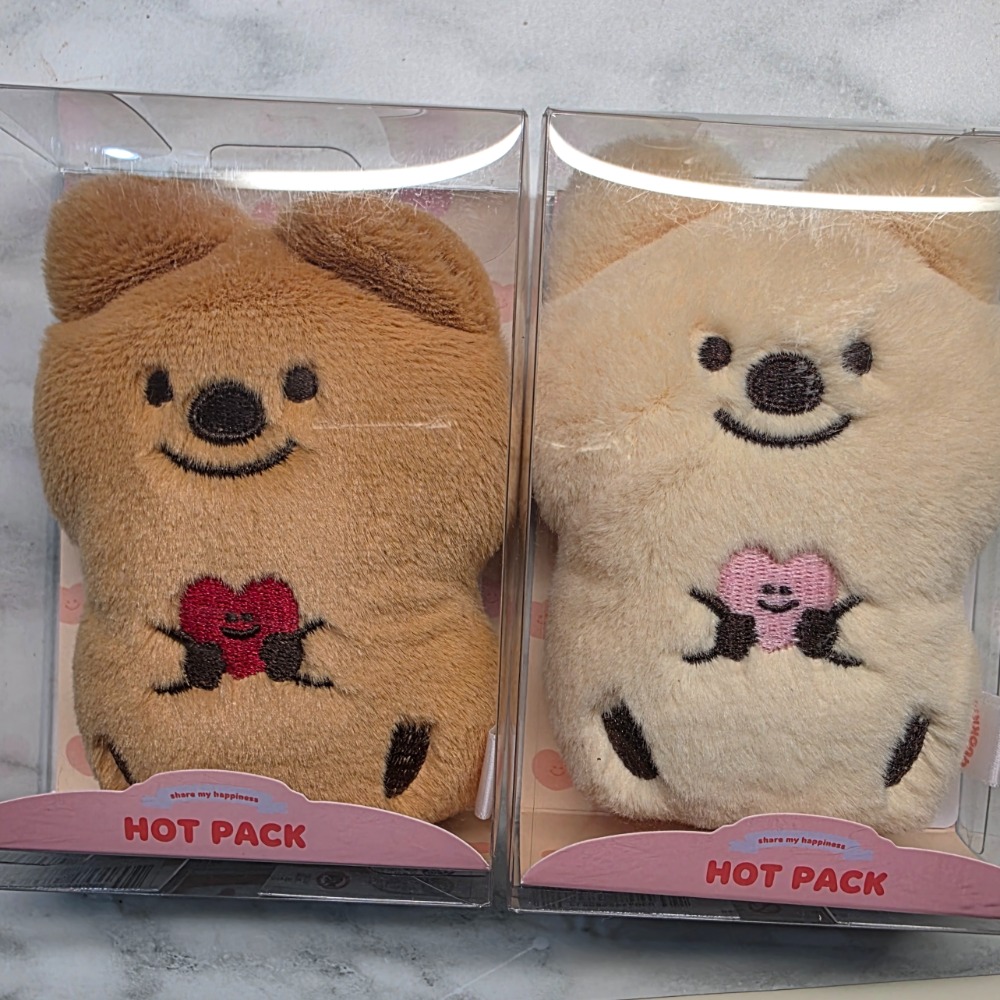 KiKi Quokka淚之女王金智媛同款 韓國文創卡通 Quokka 短尾矮袋鼠 毛絨公仔 可微波 暖手寶 暖包-細節圖6