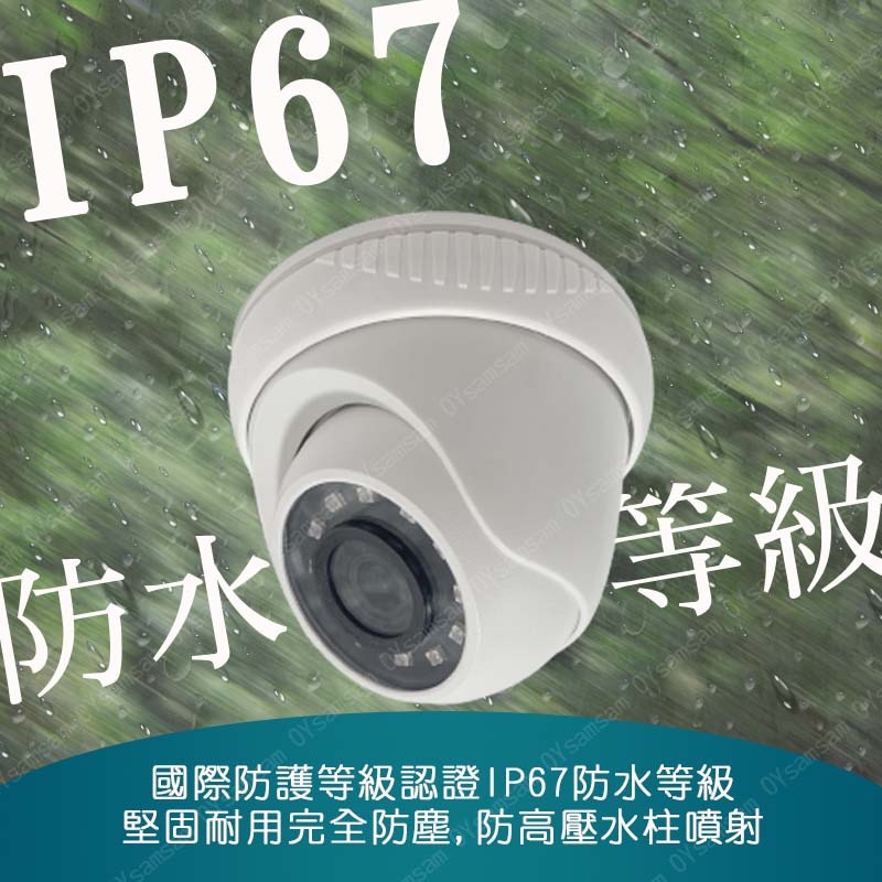 台灣現貨 含稅開發票 槍型 球型 監視器 1080P 鏡頭 AHD TVI CVI CVBS四合一 攝影機 防水 紅外線-細節圖4