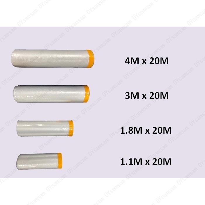 🚗台灣現貨🚗施工 清潔 家用防塵罩 防塵袋 油漆粉刷 無痕 防髒 防汙 防護 防髒蓋布 含定位貼 家具保護膜 傢具 隔離-細節圖4