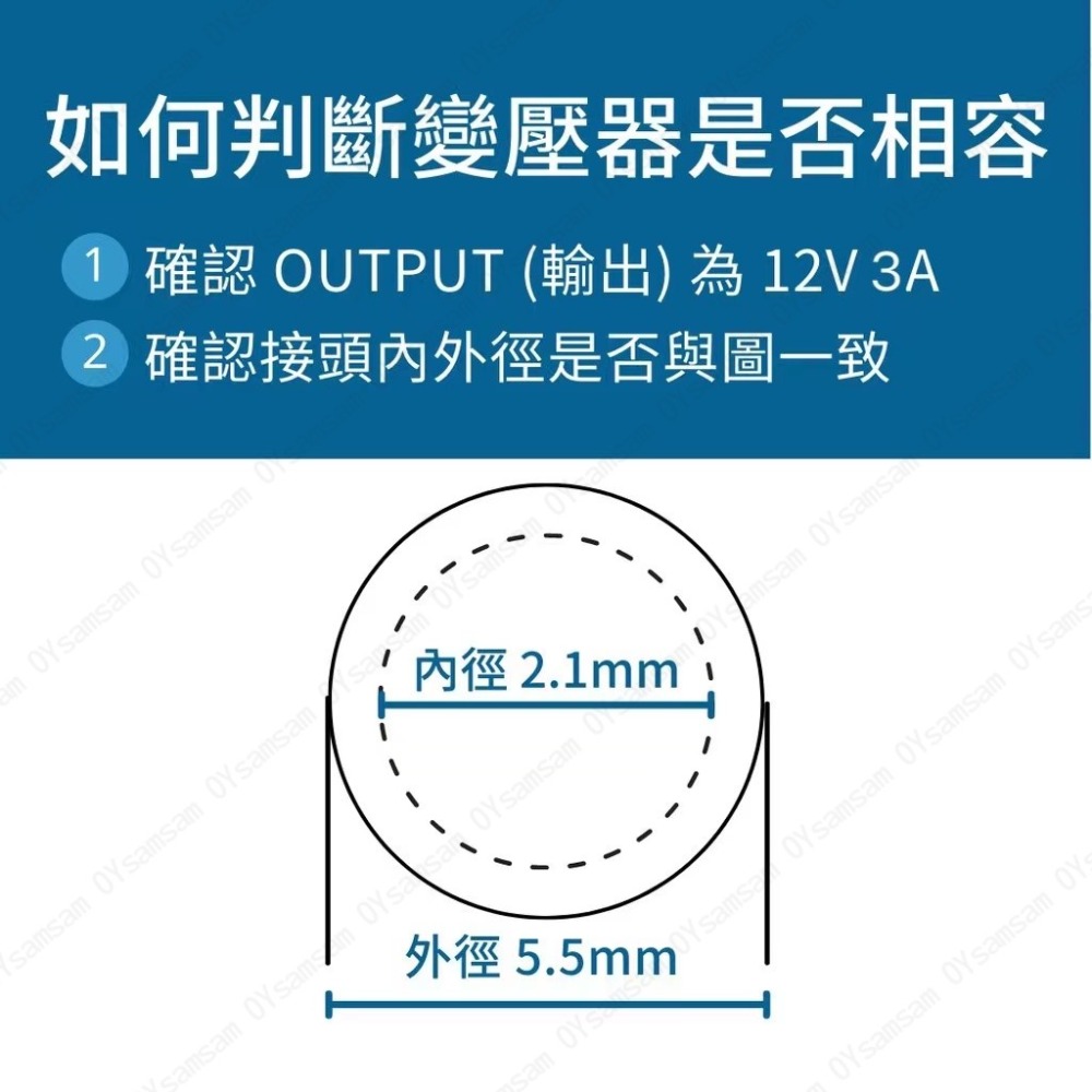 👀監控配件 現貨 發票👀12V3A  36W 國際電壓110V/220V 監控專用 顯示燈 變壓器 帶燈 電源供應器-細節圖9