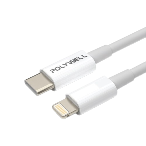 台灣現貨 POLYWELL Type-A Type-C Lightning PD快充線 20W 適用蘋果 寶利威爾 1米-規格圖4