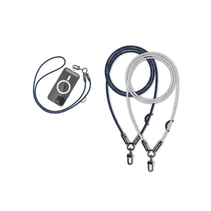 台灣現貨 POLYWELL 手機掛繩充電線 Type-C PD 60W編織快充線 D型扣可旋轉 可頸掛斜背防丟 寶利威爾-細節圖2