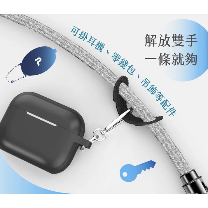 台灣現貨 POLYWELL 手機掛繩充電線 Type-C PD 60W編織快充線 D型扣可旋轉 可頸掛斜背防丟 寶利威爾-細節圖7