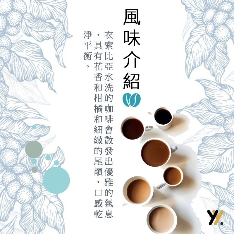 【yy bean coffee】 衣索比亞 耶加雪菲 科契爾 水洗 G1 一磅裝 【CP值最高咖啡豆】-細節圖2