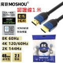 平價HDMI協會認證線2.1版 1米